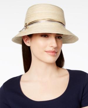 Scala Metallic Accent Bucket Hat
