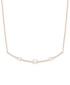 Swarovski Rose Gold-tone Crystal Necklace