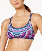 Jag Printed Strappy-back Bikini Top Women's Swimsuit