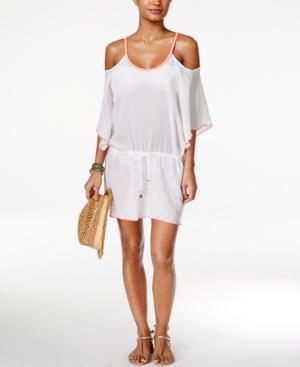 Becca Cold-shoulder Cover-up Tunic Women's Swimsuit