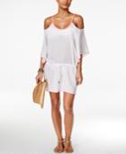 Becca Cold-shoulder Cover-up Tunic Women's Swimsuit