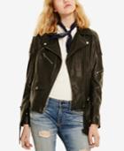 Denim & Supply Ralph Lauren Leather Moto Jacket