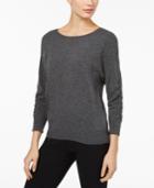 I.n.c. Ruched-sleeve Sweater, Created For Macy's