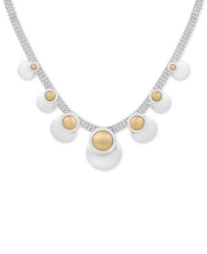 Lucky Brand Two-tone Triple-row Collar Necklace, 17-1/2 + 2 Extender