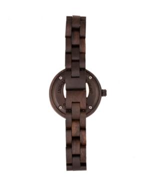 Earth Wood Wisteria Mother-of-pearl Wood Bracelet Watch Brown 32mm