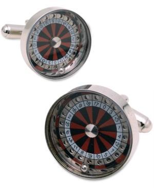 Geoffrey Beene Cufflinks, Roulette Wheel Cufflinks Boxed Set