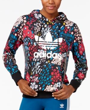 Adidas Originals Trefoil Printed Hoodie