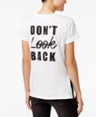 Shift Juniors' Don't Look Back Graphic T-shirt, Only At Macy's