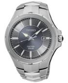 Seiko Men's Solar Coutura Stainless Steel Bracelet Watch 43mm Sne411