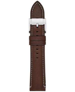 Fossil Q Brown Leather Watch Strap 22mm S221245
