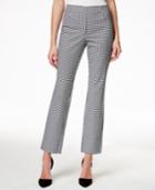 Charter Club Tummy-control Ankle Pants, Checkered Print