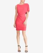 American Living Shoulder-overlay Sheath Dress
