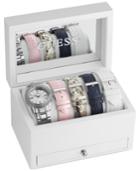 Guess Women's Stainless Steel Bracelet Watch & Interchangeable Straps Boxset 40mm U0713l1