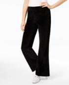 Charter Club Velour Pants, Created For Macy's