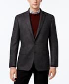 Ryan Seacrest Distinction Men's Slim-fit Charcoal Flecked Sport Coat, Only At Macy's