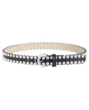 Steve Madden Studded & Scalloped Edge Belt