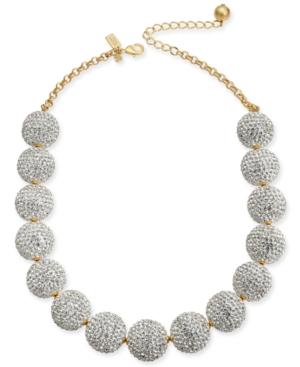 Kate Spade New York Pave Orb Collar Necklace, 18 + 3 Extender