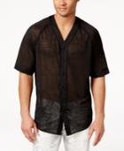 Guess Men's Wynn Mesh Baseball Shirt