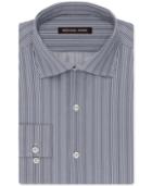 Michael Kors Slate Grey Stripe Dress Shirt