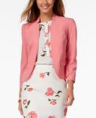 Nine West Printed Button-front Blouse, Created For Macy's