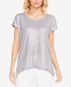 Two By Vince Camuto Metallic T-shirt