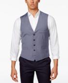 Inc International Concepts Men's Chambray Slim-fit Vest, Only At Macy's