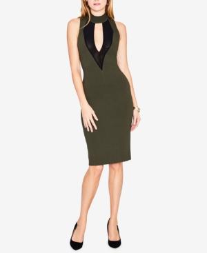 Rachel Rachel Roy Corset & Mesh Bodycon Dress