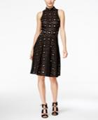 Inc International Concepts Lace Fit & Flare Dress, Only At Macy's