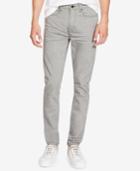 Kenneth Cole New York Men's Stretch Gray-wash Skinny Jeans