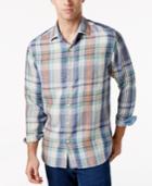 Tommy Bahama Men's Madras Plaid Shirt