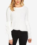 1.state Tiered Ruffled Sweater
