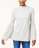 Style & Co Bell-sleeve Sweater, Created For Macy's