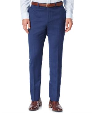 Bar Iii Cobalt Blue Slim-fit Pants, Only At Macy's