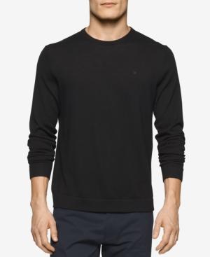 Calvin Klein Men's Merino Crew-neck Sweater