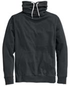 Univibe Funnel-neck Solid Sweatshirt