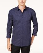 American Rag Men's Cheetah Print Shirt, Created For Macy's
