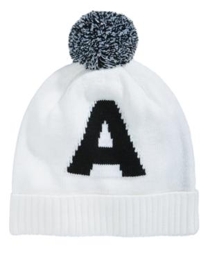 Armani Exchange Men's Pom Pom Letter Hat