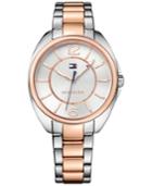 Tommy Hilfiger Women's Sophisticated Sport Two-tone Stainless Steel Bracelet Watch 38mm 1781696