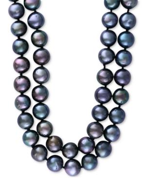 Effy Cultured Tahitian Pearl (10mm) 34 Inch Long Strand Necklace