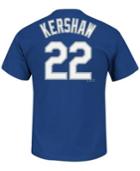 Majestic Men's Clayton Kershaw Los Angeles Dodgers Official Player T-shirt