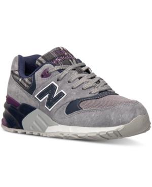 New Balance Women's 999 Tartan Casual Sneakers From Finish Line