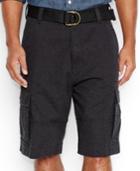 Levi's Squad Cargo Shorts, Black Canvas