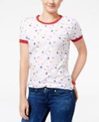 Dreamworks Trolls Juniors' Printed Ringer T-shirt