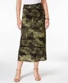 G.h. Bass & Co. Printed Midi Skirt