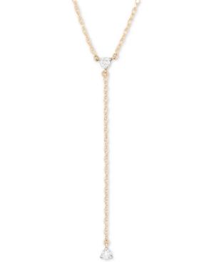 Elsie May Diamond Lariat Necklace (1/10 Ct. T.w.) In 14k Gold, 20 + 1 Extender