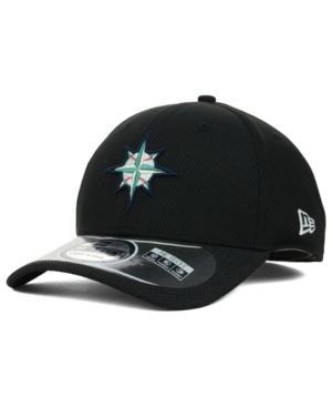 New Era Seattle Mariners Diamond Era Black 39thirty Cap