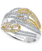 Duo By Effy Diamond Two-tone Ring In 14k Gold (3/4 Ct. T.w.)
