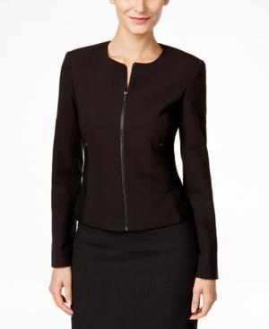 Calvin Klein Fit Solutions Zip-front Side-panel Jacket, Only At Macy's