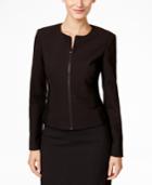 Calvin Klein Fit Solutions Zip-front Side-panel Jacket, Only At Macy's