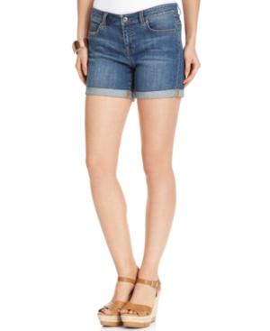 Two By Vince Camuto Shorts, Cuffed Denim, Authentic Wash